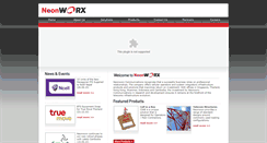 Desktop Screenshot of neonworx.com